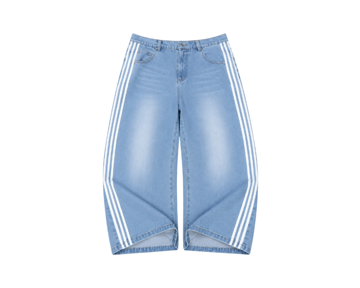 STRIPE JEANS - BLUE
