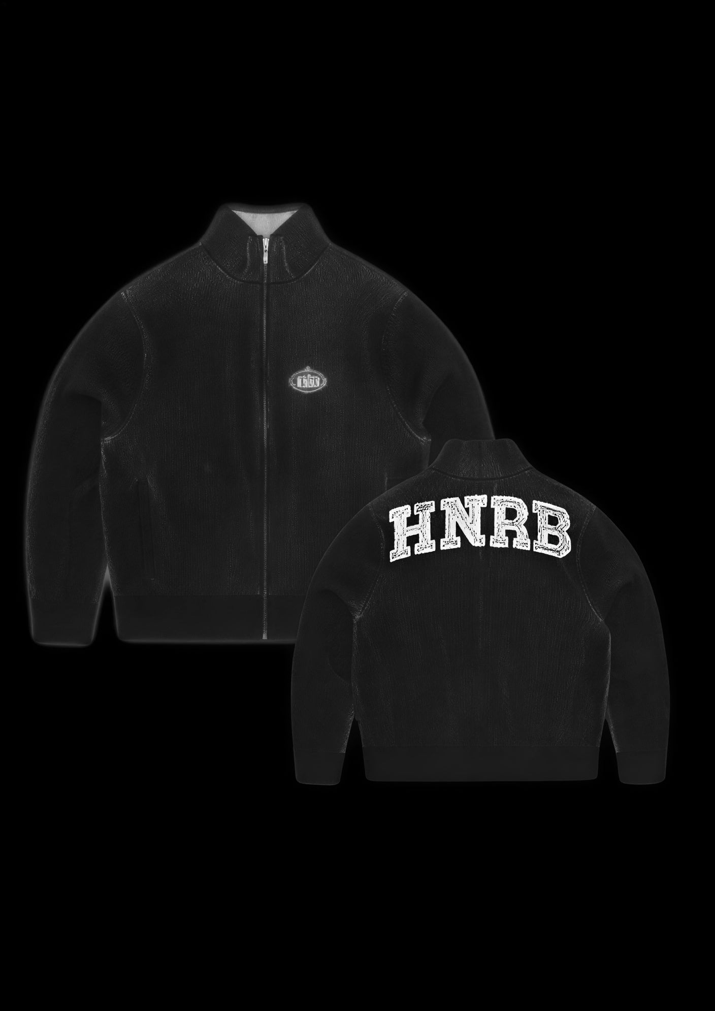 FULL ZIP - BLACK