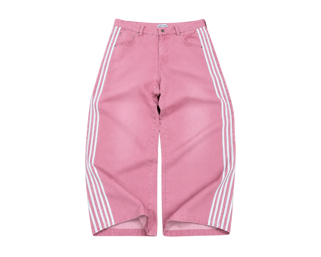 STRIPE JEANS - PINK