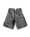 FLARED JORTS - GRAY