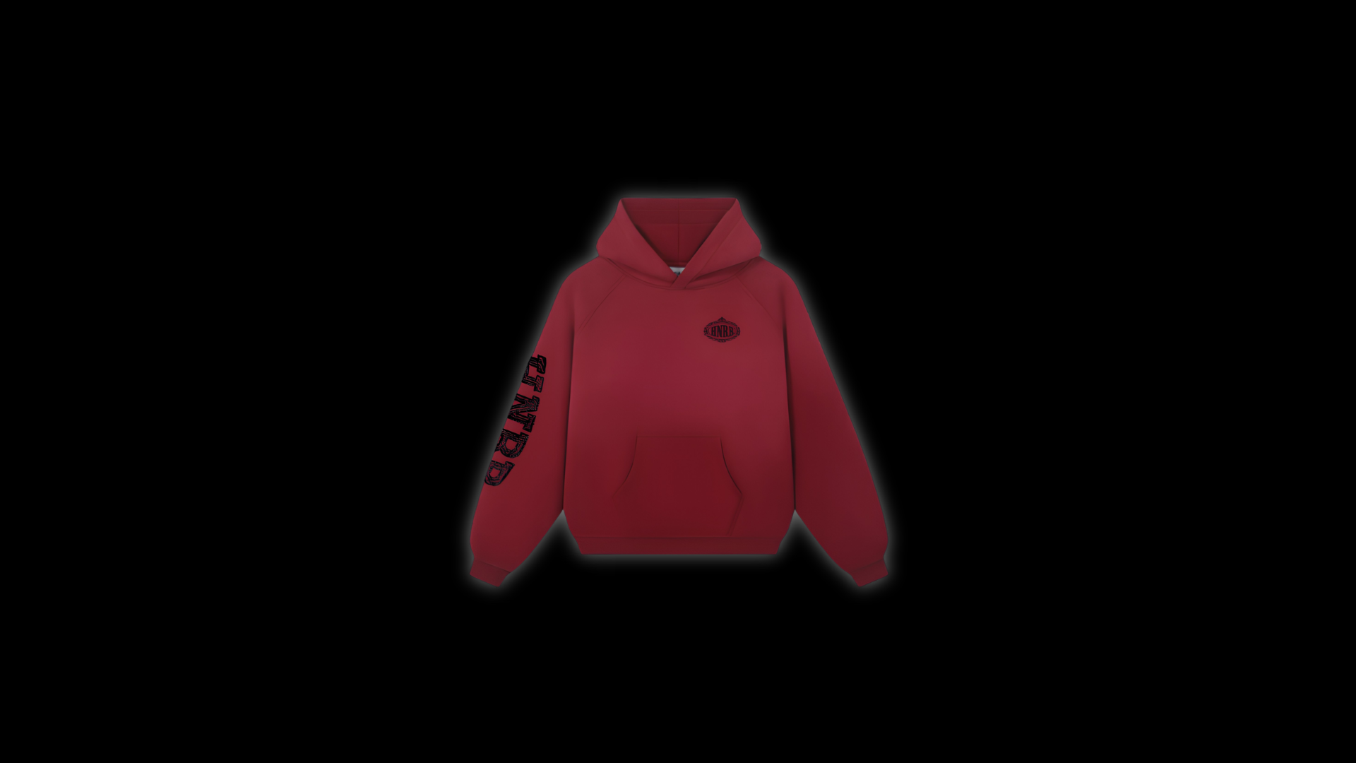BASICS - RED HOODIE